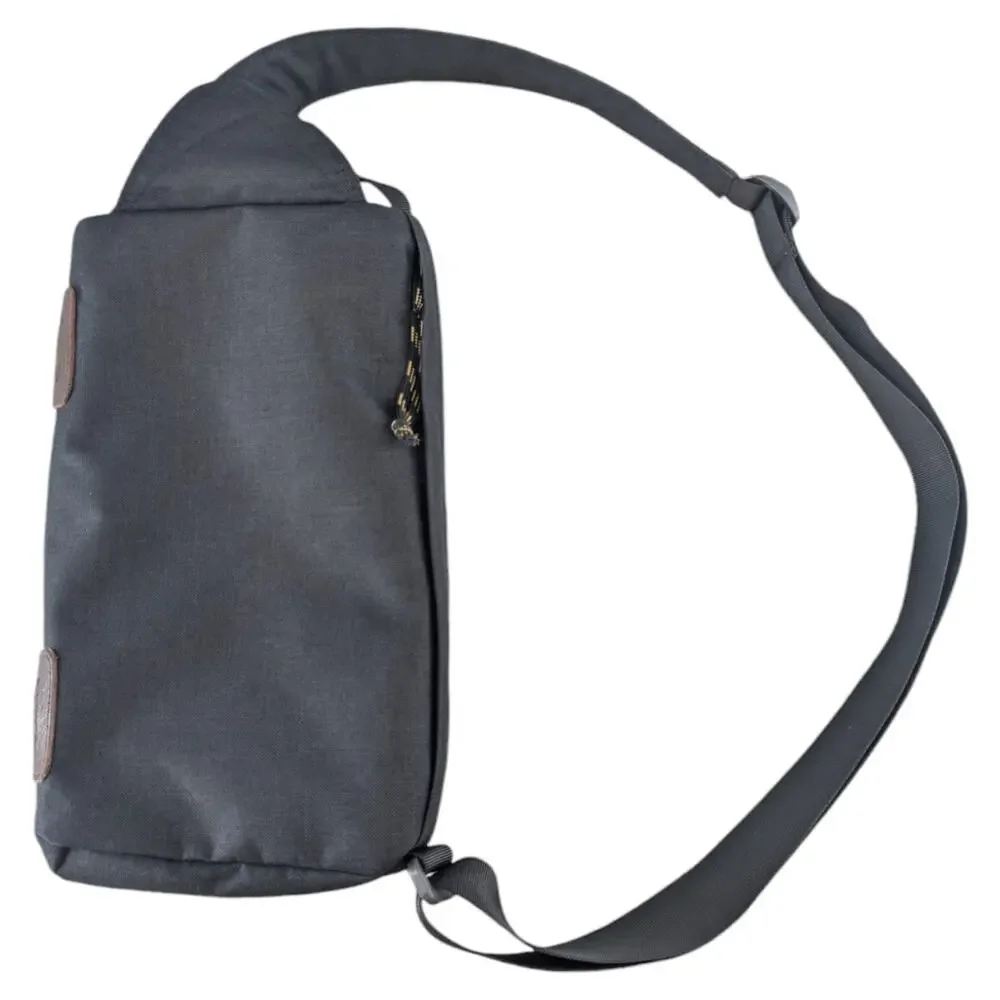 The North Face Field Bag Crossbody TNF Heathered Black RARE Original Style - Picture 3 of 12